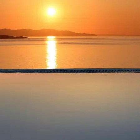 Aegean Soul Pool-sunset-hot Tub By Calypso Sunset Βίλα