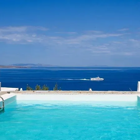 Aegean Soul Pool-sunset-hot Tub By Calypso Sunset Βίλα *