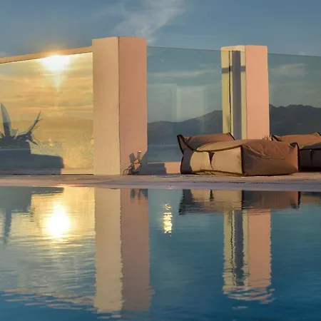 Aegean Soul Pool-sunset-hot Tub By Calypso Sunset * Mykonos Town