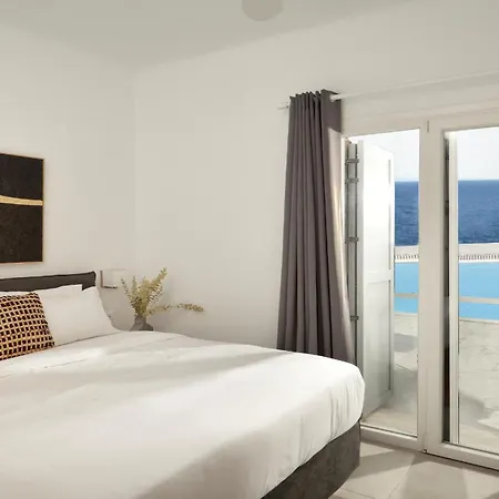 Aegean Soul Pool-sunset-hot Tub By Calypso Sunset Mykonos Town