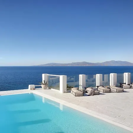 Aegean Soul Pool-sunset-hot Tub By Calypso Sunset 빌라 Mykonos Town