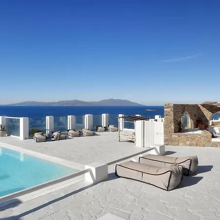 빌라 Aegean Soul Pool-sunset-hot Tub By Calypso Sunset