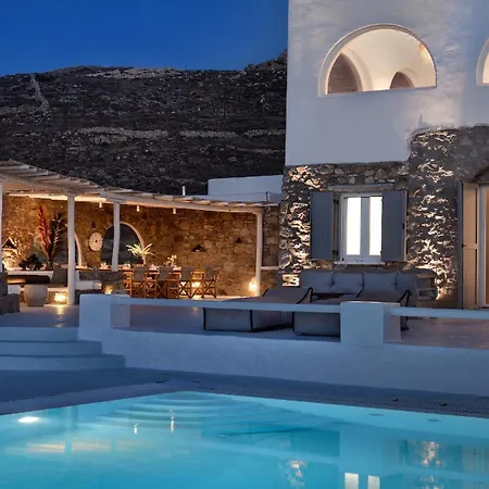 Aegean Soul Pool-sunset-hot Tub By Calypso Sunset 빌라 *