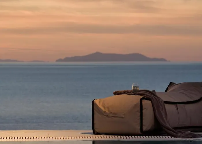 Aegean Soul Pool-sunset-hot Tub By Calypso Sunset Villa *